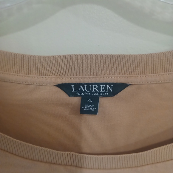 Ralph Lauren Beige Long Sleeve Top - Picture 2 of 7